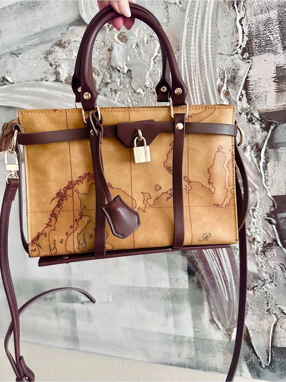 Alviero Martini Clutch with Bag Case